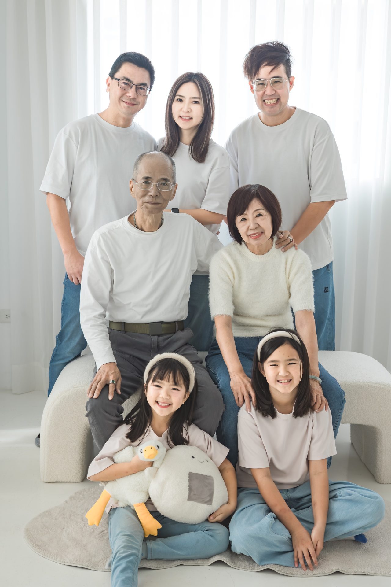 高雄全家福攝影 三代同堂棚拍全家大合照