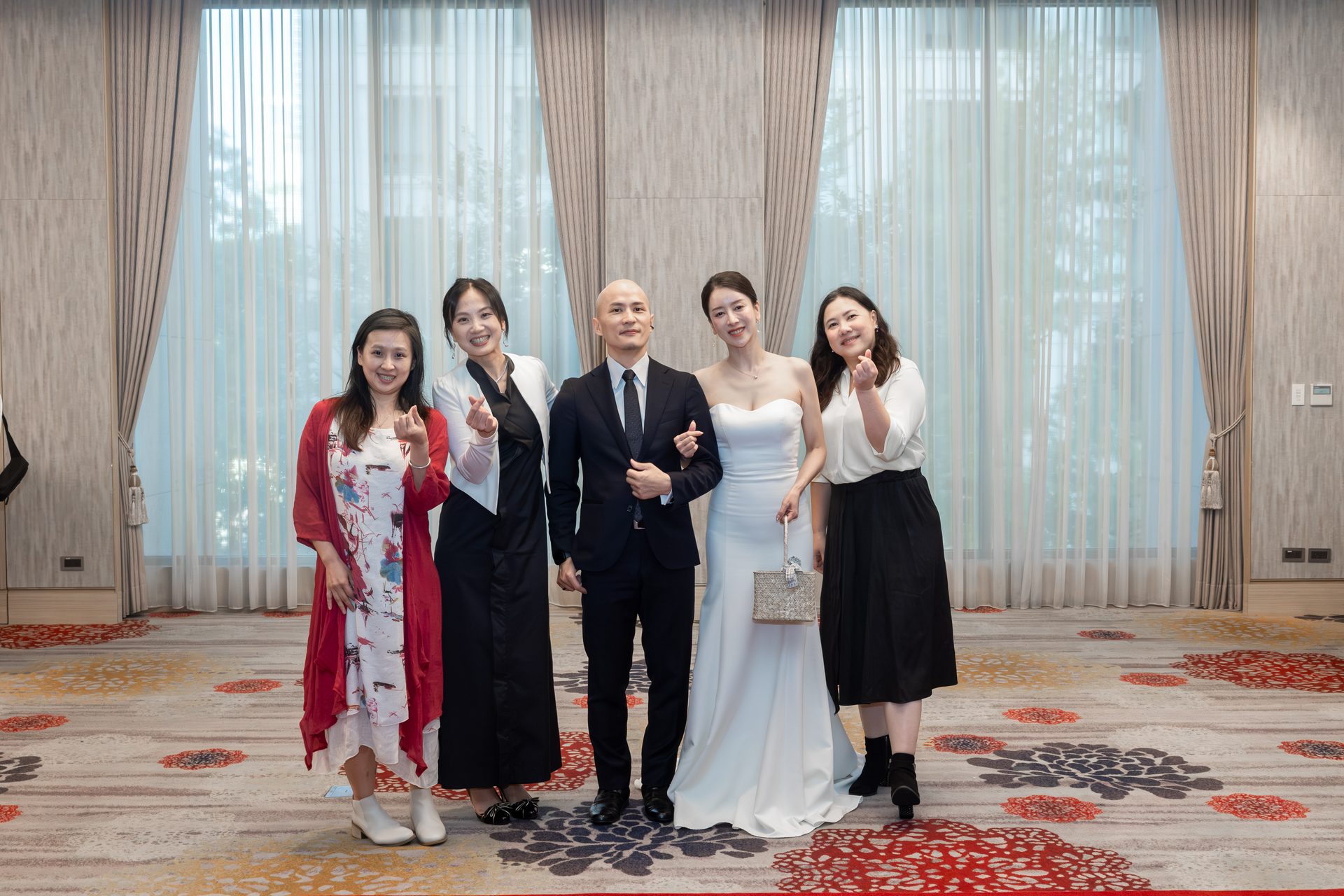 新人與家人的合影留念,高雄婚禮紀錄